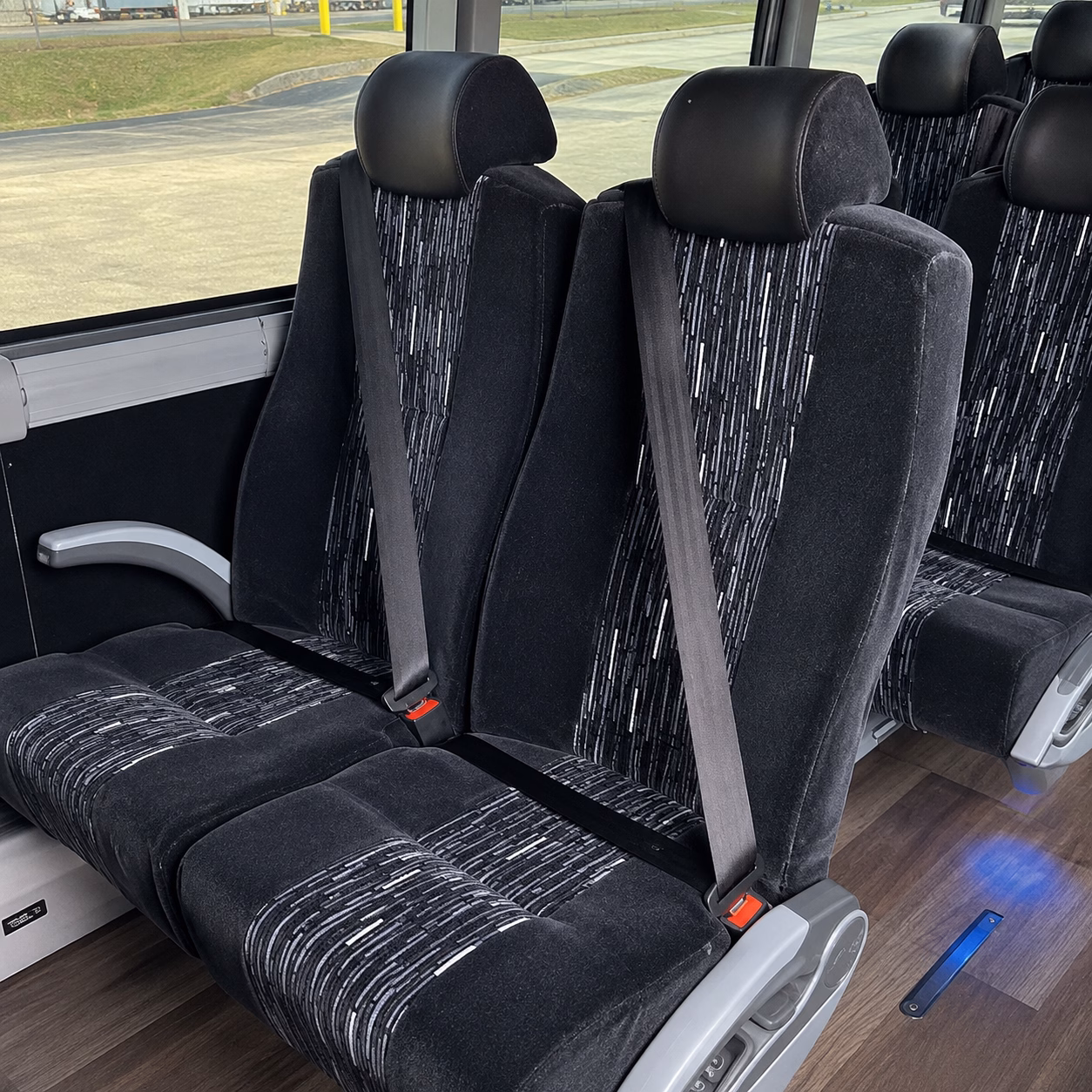 charter buses for unc and aims community college corporate events
